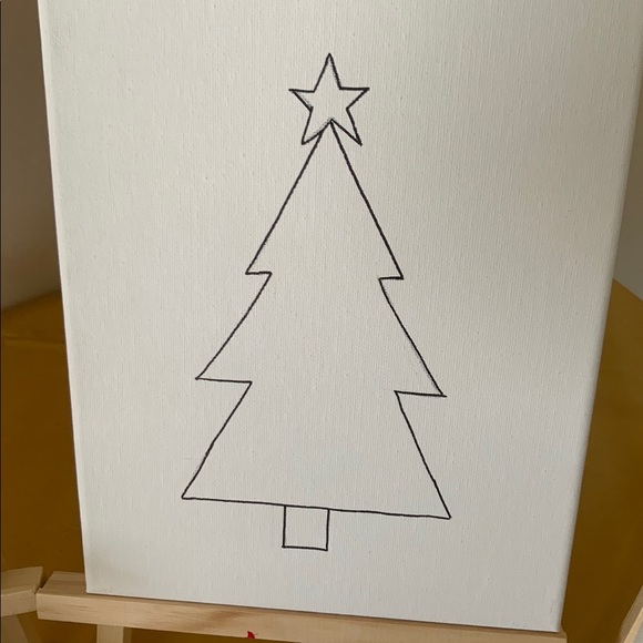 Paint Kit: Canvas+2 Paint Brushes+ Paint Colors - Picture 2 of 5